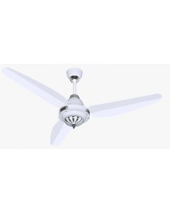 Tamoor Ceiling Fan Antique 30 Watt | Eco-Smart Series  Colour White Silver (HAMMALL-2)